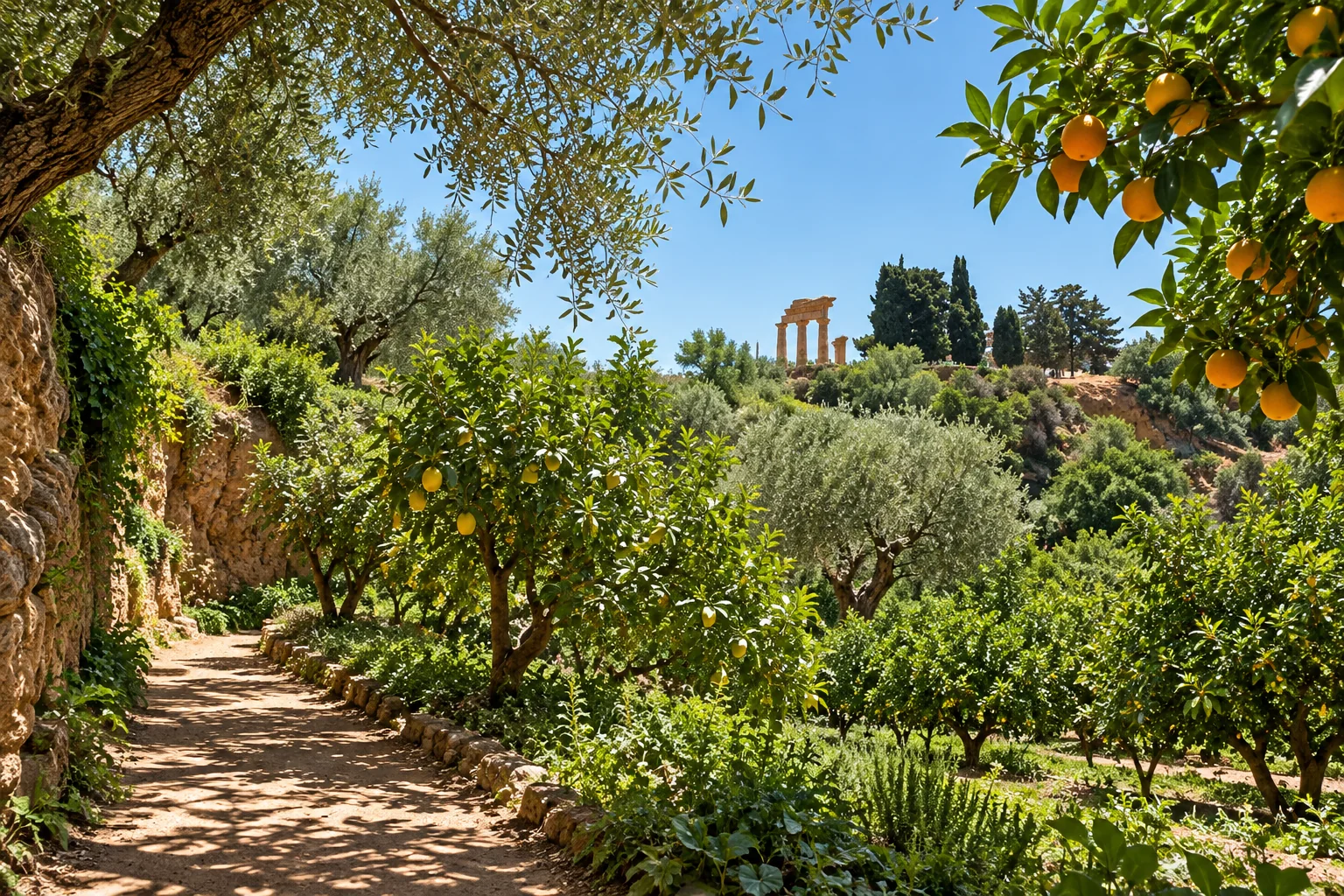 Giardino della Kolymbethra — Valle dei Templi