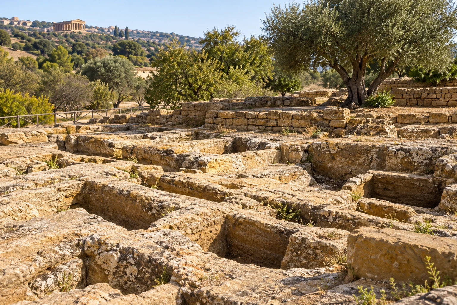 Necropoli paleocristiana — Valle dei Templi